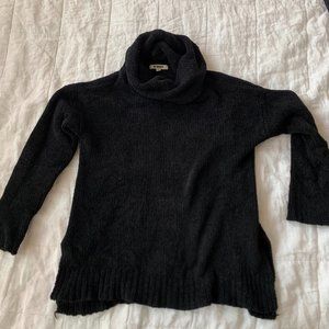 BB Dakota Black Cowl Neck Sweater